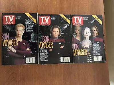 TV Guide May 19-25 2001 Bon Voyager All 3 Covers • $5