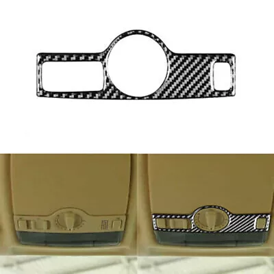 Carbon Fiber Reading Light Control Type B Cover Trim For VW Golf Mk4 1999-2004 • $10.79