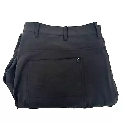Callaway Golf Pants Lightweight Performance Mens 46 X 30 Black + Pockets • $24.99