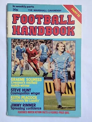 Marshall Cavendish Football Handbook Part 15 Liverpool Stockport • £1.50