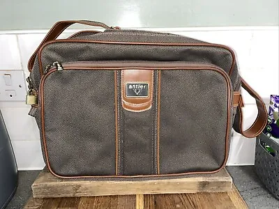 Antler Shoulder Flight Cabin Travel Hand Luggage Weekend Overnight Laptop Bag • £22.50