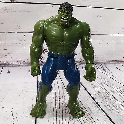 Hulk Marvel Avengers Titan Hero Series Action Figure 12” Hasbro 2013 • £4.99