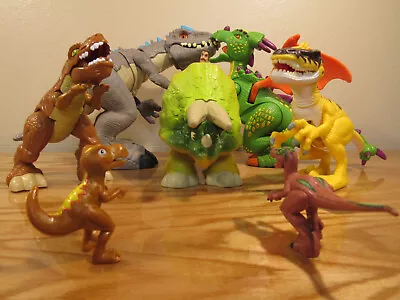 2005-2020 Imaginext Dinosaur Lot X7 Jurassic World Dragon Park Jr. Indominous ++ • $55