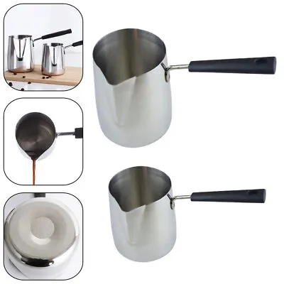 £7.40 • Buy Stainless Steel Pouring Pot Candle Making Wax Melting Jug Pitcher Soap Make Tool