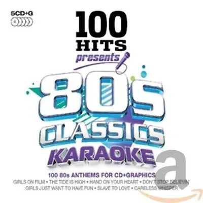 100 Hits Presents 80's Classics Karaoke [New & Sealed] CD • £8.99