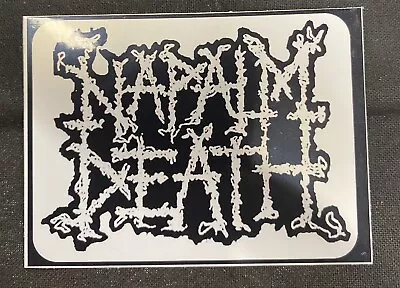 Napalm Death Sticker Guitar /case/laptop /skateboard Vinyl Cut • £1.45