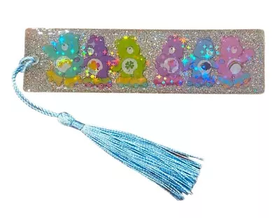 Care Bears Holographic Personalised Bookmark High Sparkle • £5