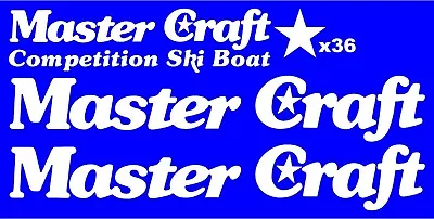 Classic Stars & Stripes MasterCraft Decal Set 40.125  Long • $69.95