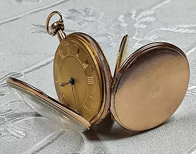 Unique Solid Gold 18k Henry Capt Repeater & Musical Antique Pocket Watch • $7999