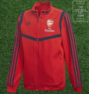 £24.99 • Buy Adidas Arsenal Presentation Jacket - Football Tracksuit Top - Youth - All Sizes