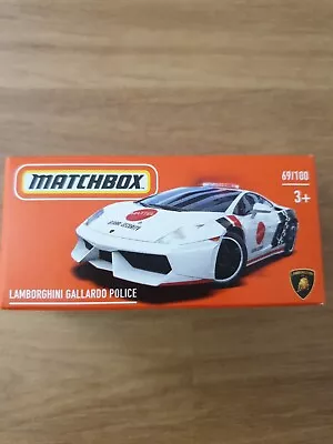 Matchbox Lamborghini Gallardo Police 69/100 2021 • $7.99