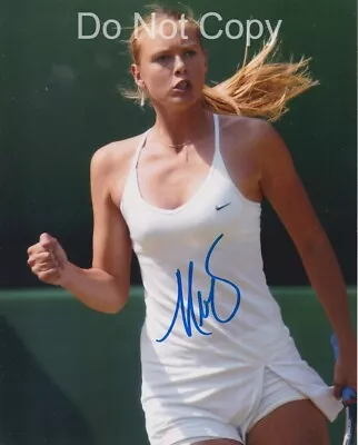 Maria Sharapova Signed Autograph 8X10 Photo • $50