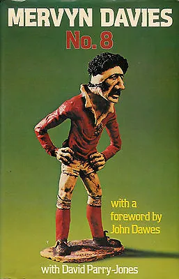 Mervyn Davies L Welsh Swansea Wales Lions Rugby Autobiography Book Number 8 1977 • £19.99