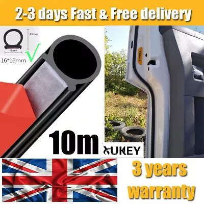 Door Seal Strip Rubber For VW T4 T5 T6 Transporter Extra Cab Multivan Caravelle • $13.30