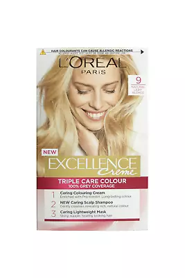 L'Oreal Excellence Creme 9 Light Blonde • £8.49