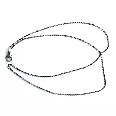 $95 • Buy Trollbeads Sterling Silver Fantasy Changeable  Necklace W/ Troll Tree Lock Clasp
