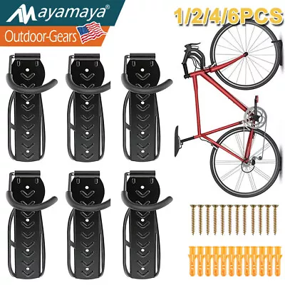 Heavy Duty Wall Mount Vertical Bike Rack Bicycle Holder Hook Storage Hanger US • $39.99