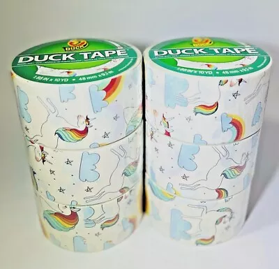 Duck # 241818 Unicorn Pattern Printed Duct Tape 1.88  X 10 Yds -Case 6 Rolls • $33