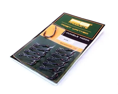 £6.49 • Buy PB Products Jungle Hook *All Sizes Available* NEW Carp Fishing Hooks