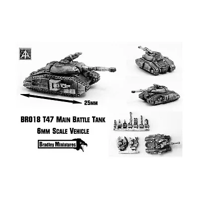 £33.38 • Buy Alternative Armies Sci-Fi Mini 6mm T47 Main Battle Tank Pack New