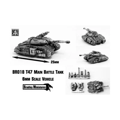 £33.38 • Buy Alternative Armies Sci-Fi Mini 6mm T47 Main Battle Tank Pack New