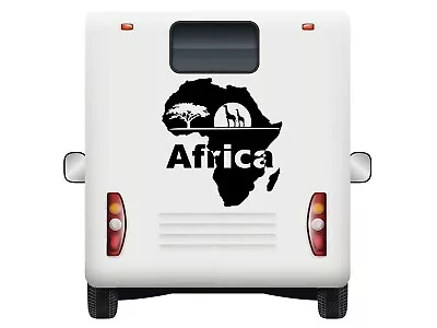 Africa Animals Car Wall Stickers Camper Van Caravan Motorhome Vinyl Decal • £22.79