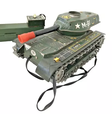 Vintage Remote Control American Army Tank - Americana • $35