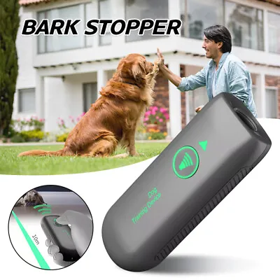 Ultrasonic Anti-Barking Device Pet Dog Bark Control Stop Repeller Silencer Tool • $25.89