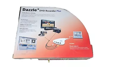 Dazzle DVD Recorder Plus USB Save & Share Video DVD Mobile Web Open Box • $0.99