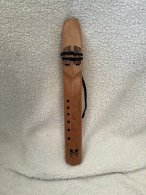 Musical Wood Native American Style Drone Flute Bb 440hz • $215.80