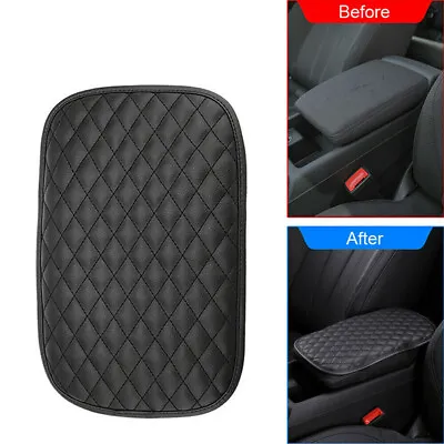 Armrest Pad Cover Center Console Box Cushion Protector Accessories For Car Black • $5.26