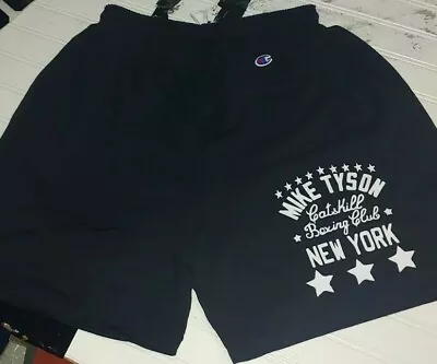 Brand New Mike Tyson Champion Shorts Gym Bar Workout Cotton Catskill Boxing Club • $23.99