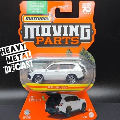 $6.95 • Buy Matchbox 2022 Lexus LX (2023 Moving Parts)
