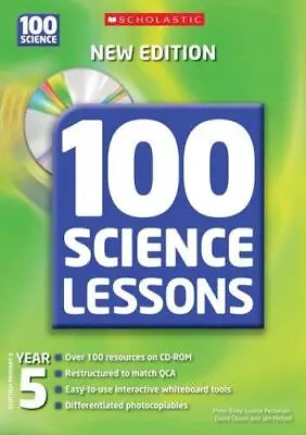 100 Science Lessons For Year 5 With CDRom Mitchell IanGlover DavidPetheram • £3.50
