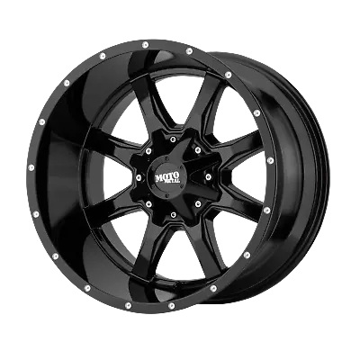 18x10 Moto Metal MO970 Gloss Black W/ Milled Lip Wheel 5x5/5x5.5 (-24mm) • $225.15