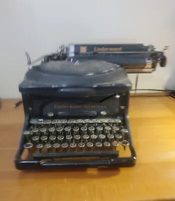 Underwood Noiseless Standard Typewriter - 1936 ??? • $60