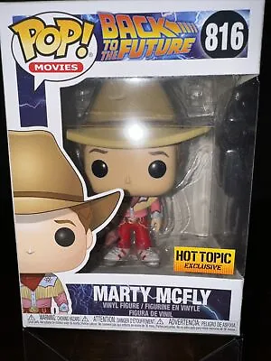 Marty McFly (Cowboy Hat) - Hot Topic Exclusive Funko Pop! Vinyl • $22.50