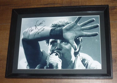 $59.95 • Buy Doc Neeson The Angels Photo Image Signed Mounted Framed Bevelled Edge Frame