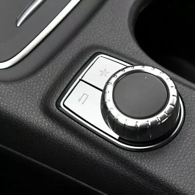 Car Center Console Multimedia Button Trim For Mercedes Benz GLA CLA A B Class • $5.63