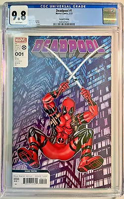 Deadpool # 1 CGC 9.8 Marvel Comic 2023 McCone 2nd Print • £40.54