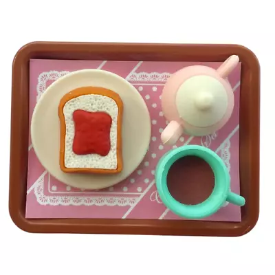 Iwako Japanese Erasers Rubbers: Toast And Tea On Tray Set • £2.99