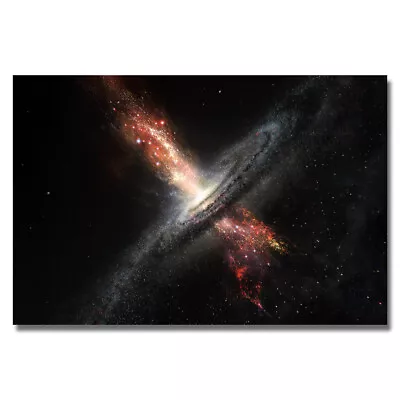 Milky Way Universe Art Poster Space Nebula Wall Picture Print Bedroom Decor • $10.55