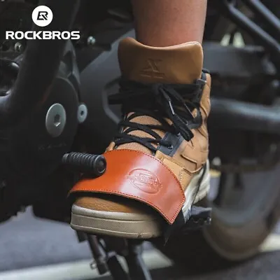 ROCKBROS Motorcycle Universal Gear Shifter Pad Boot Shoe Shift Protector Cover • $14.39