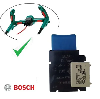 £9.95 • Buy Genuine Bosch Rotak 34 36 37 42 43 Ergoflex Lawnmower On Off Switch F016104162