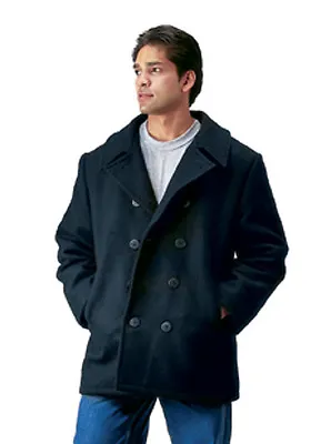 Rothco 7070 Black US Navy Type Peacoat • $114.99