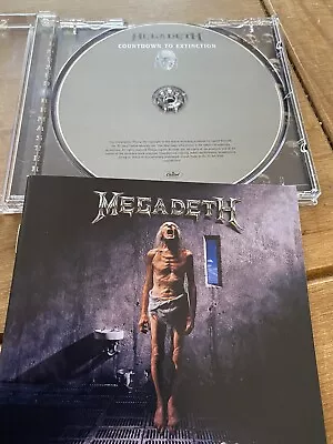 Megadeth Countdown To Extinction CD 2004 Remixed And Remastered -4 Bonus Tracks • £7.99