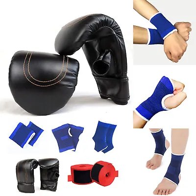 Boxing Gloves Muay Thai Training Punching Sparring MMA Kickboxing Accessories • $9.99