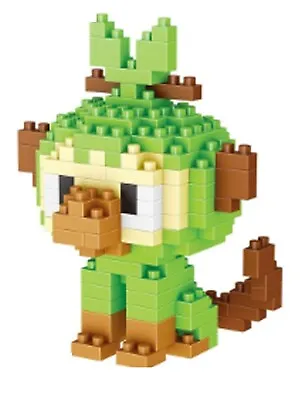 Pokemon Model Nanoblock Compatible GROOKEY Micro Brick Blocks Gift Present Toy • £7.50