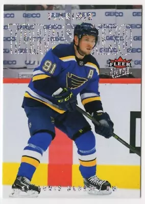 2021-22 UD Fleer Ultra Vladimir Taraksenko #179 Silver Foil Base St. Louis Blues • $0.50