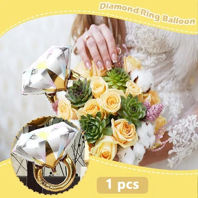 $2.12 • Buy Huge Lover Wedding Marriage Anniversary Lover Balloon Bride Diamond Balloon J5M5